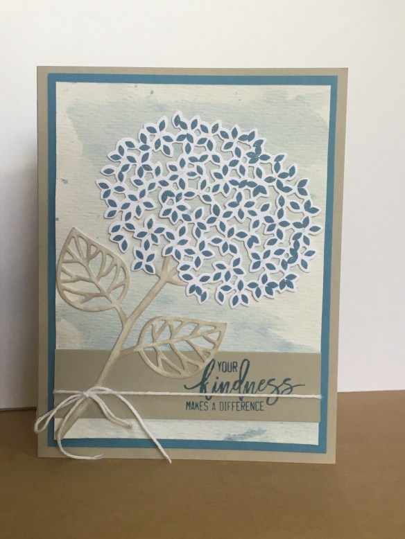 Maui Stamper Thoughtful Branches Hydrangea Watercolor