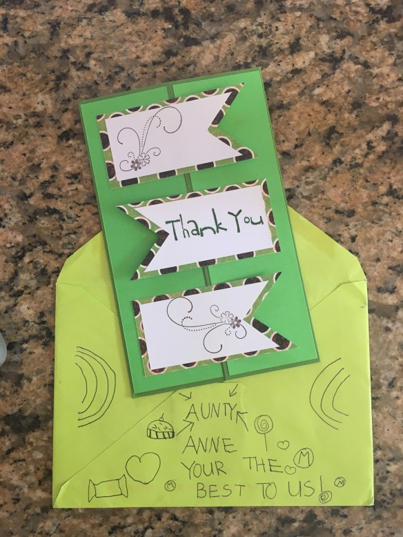 Maui Stamper Handmade Thank You