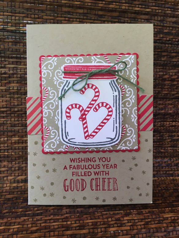 Maui Stamper Candy Cane Christmas notecards