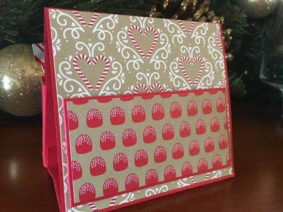 Maui Stamper Candy Cane Christmas Easel Treats
