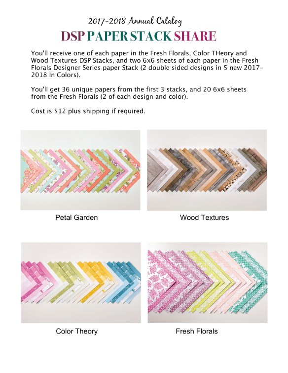 Maui Stamper 2017-2018 DSP Paper Stack Share