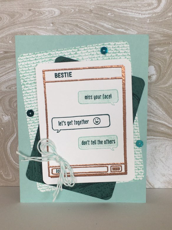 Maui Stamper Text Ya Later Stampin' Up!