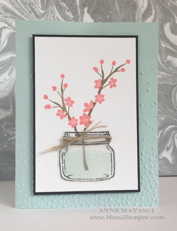 Maui Stamper Stampin' Up! Jars meet Colorful Season
