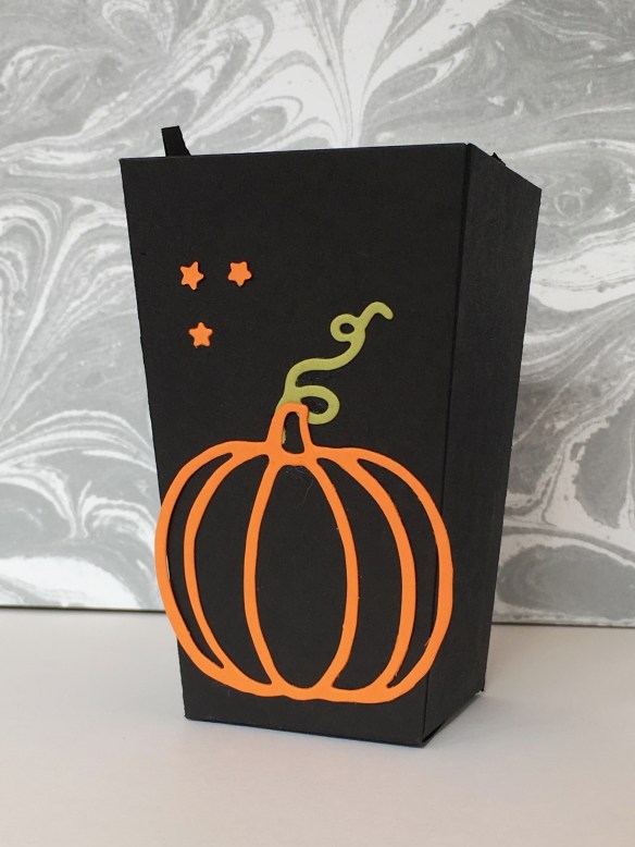 Maui Stamper Trick or Treat Popcorn Box