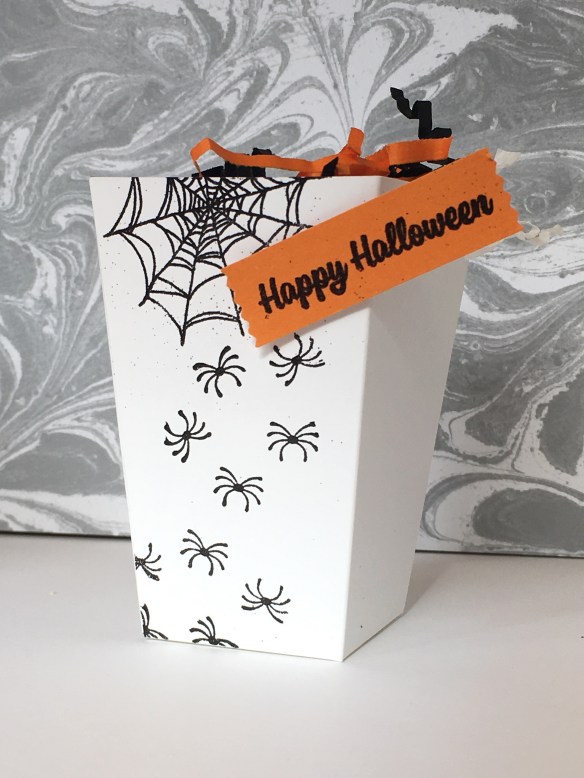 Maui Stamper Stampin' Up! Trick or Treat Popcorn Box