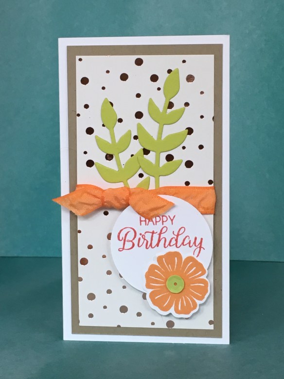 Maui Stamper Stampin' Up! Springtime Foil DSP with Narrow Note Cards