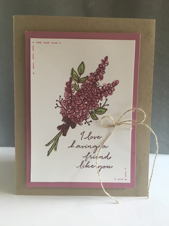 Maui Stamper Stampin' Up! Lots of Lavender SAB 2018