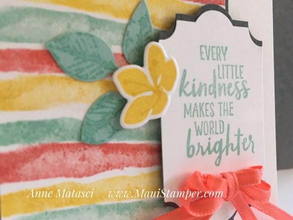 Maui Stamper Stampin' Up! Colour Inkspiration #34 Waterfront