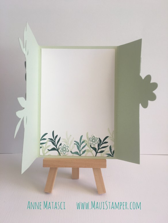 Maui Stamper Stampin' Up! Bouquet Blooms Gatefold Blossoms