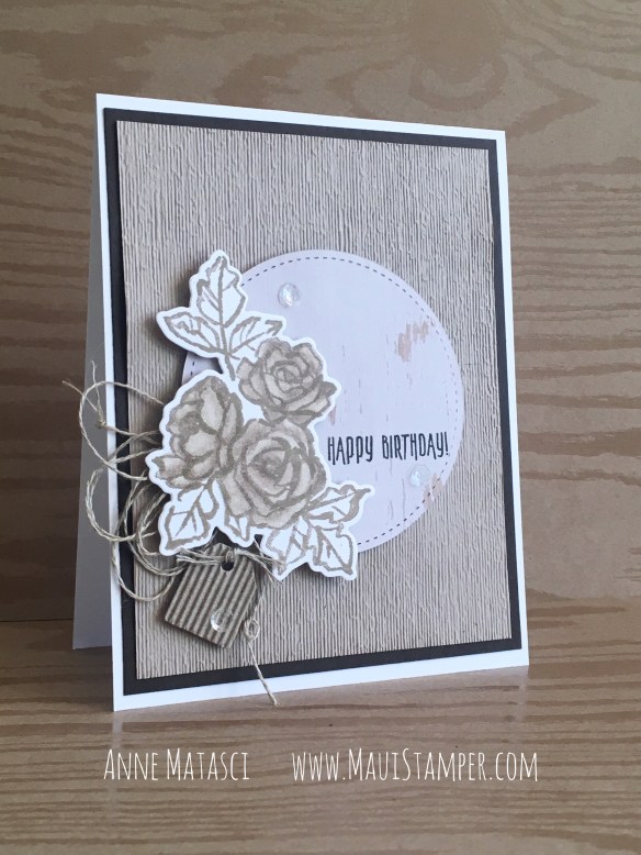 Maui Stamper Stampin' Up! CI35 Petal Palette in Khaki