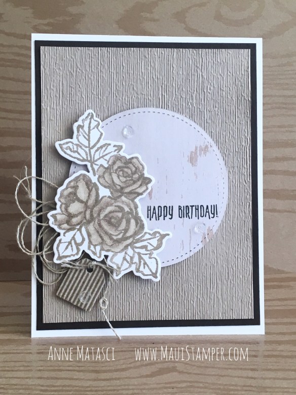 Maui Stamper Stampin' Up! CI35 Petal Palette in Khaki