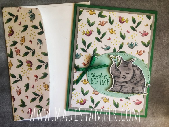 Maui Stamper Stampin' Up! Animal Outing
