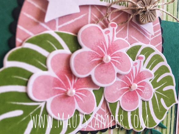 Maui Stamper Stampin' Up! Tropical Chic Tropical Escape DSP