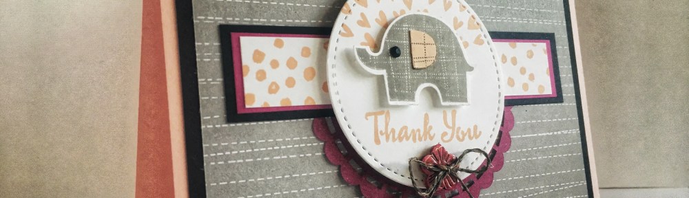 Maui Stamper Stampin' Up! Little Gray Elephant #CI38
