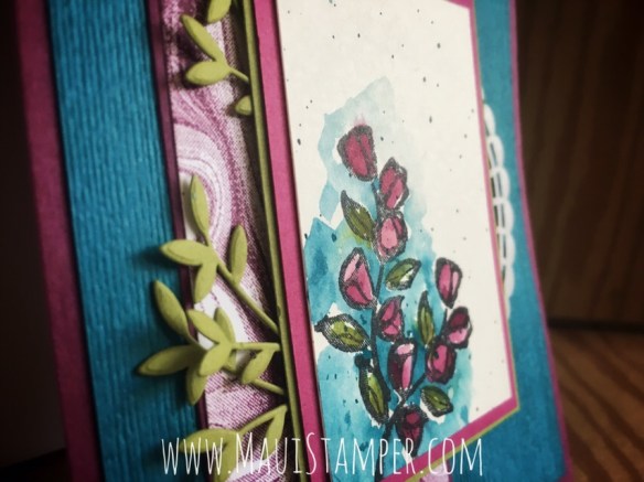 Maui Stamper Stampin' Up! Petal Palette with Brusho