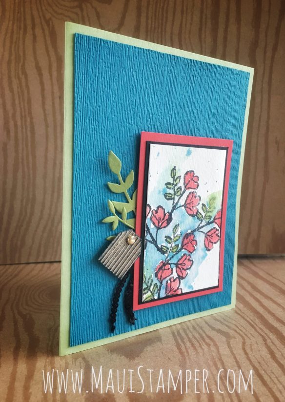 Maui Stamper Stampin' Up! Petal Palette with Brusho