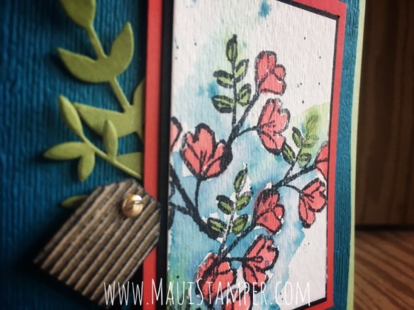 Maui Stamper Stampin' Up! Petal Palette with Brusho