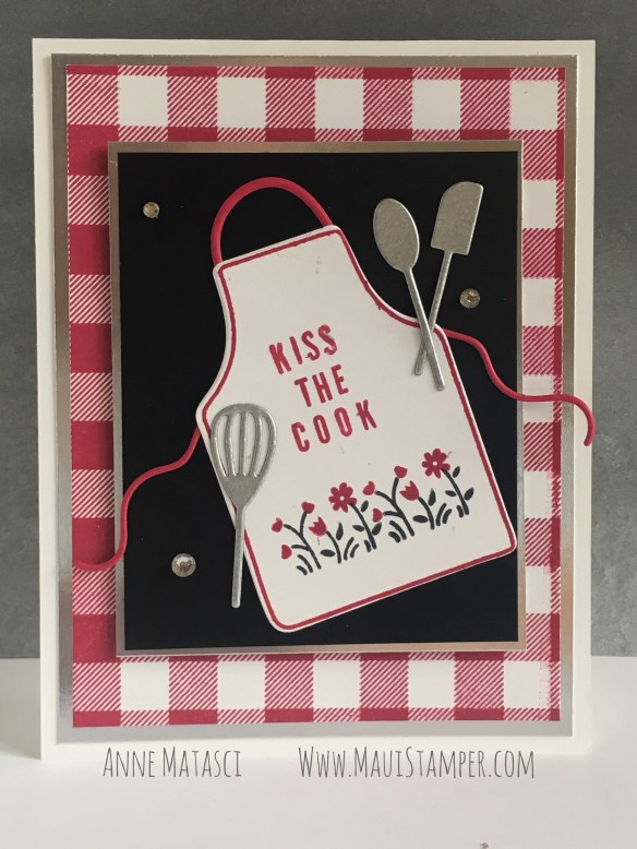 Maui Stamper Stampin' Up! Apron of Love CI43