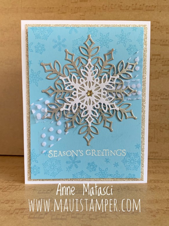 Maui Stamper Stampin' Up!  Snowflake Showcase Limited Edition 2018