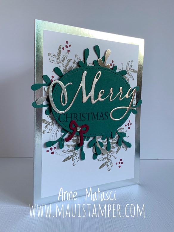 Maui Stamper Stampin' Up! Merry Christmas Thinlits