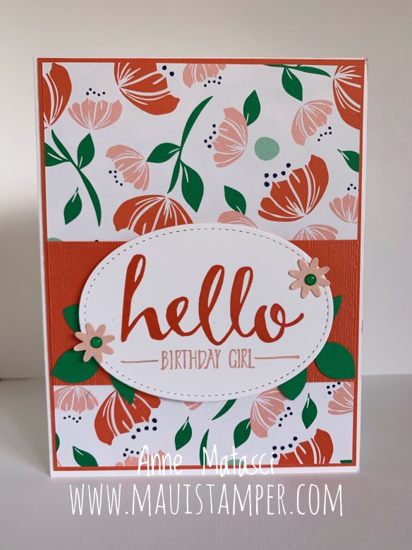 Maui Stamper Stampin' Up! Bloom By Bloom