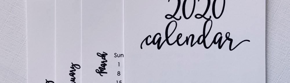 Maui Stamper 2020 DIY Calendar