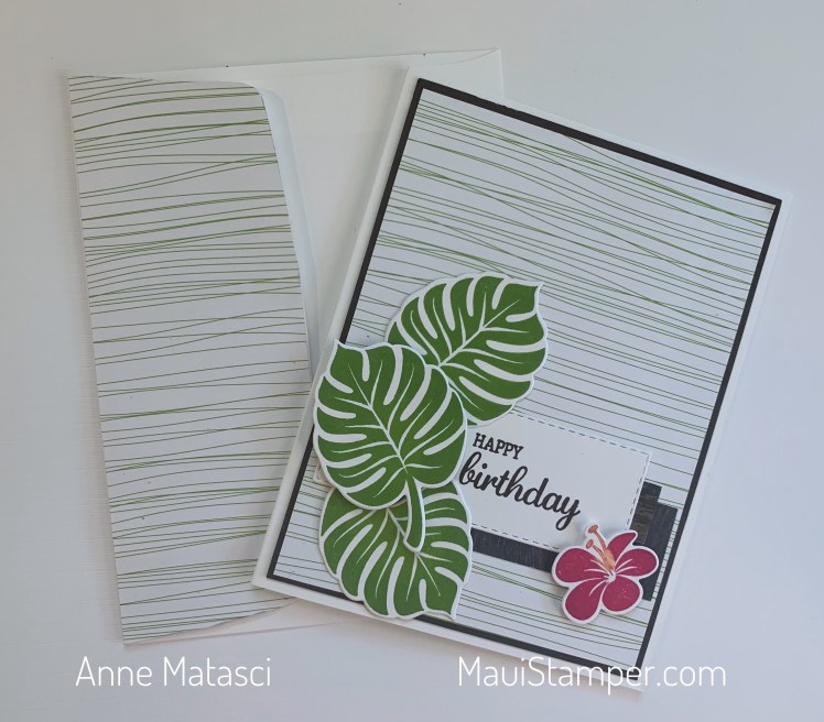 Maui Stamper Stampin' Up! Colour INKspiration 52 Tropical Chic