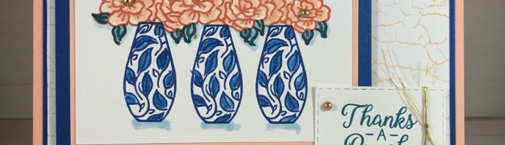 Maui Stamper Stampin Up Vibrant Vases CI#60