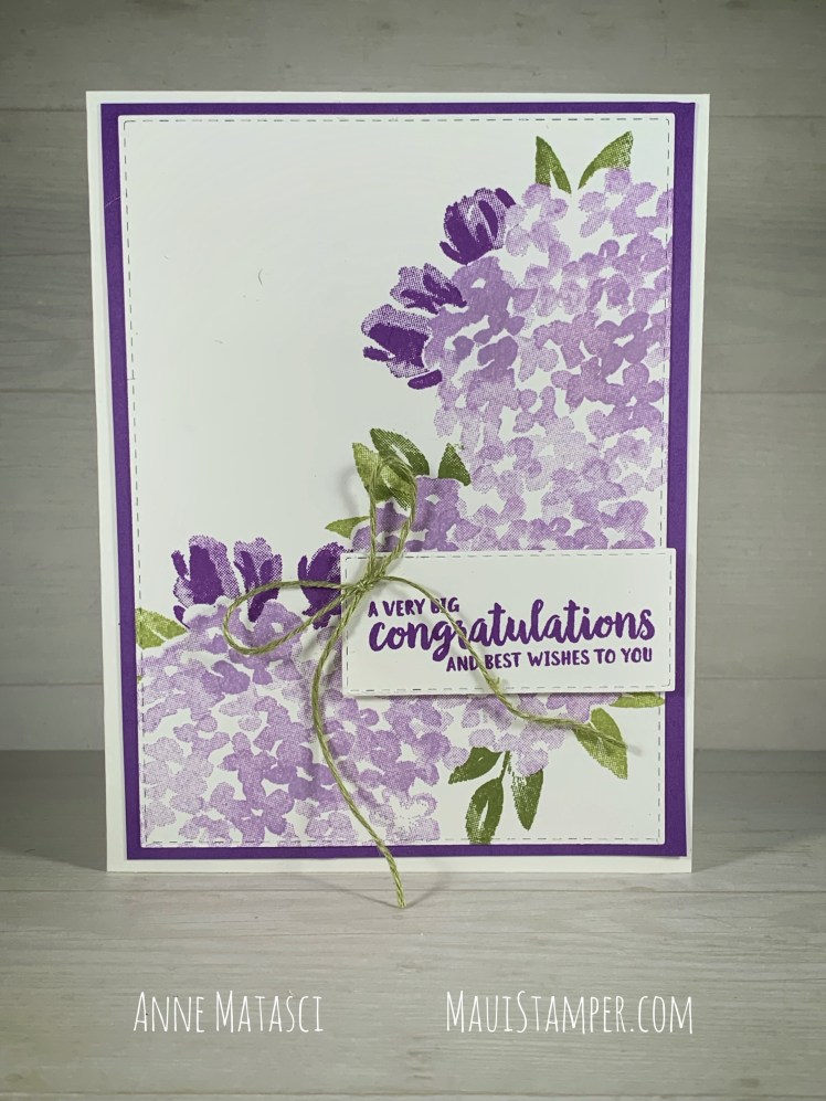 Maui Stamper Stampin Up Beautiful Friendship