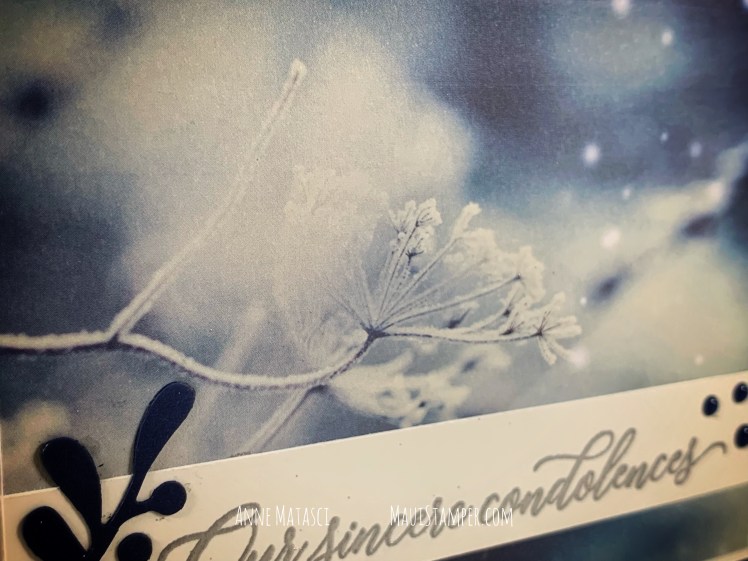 Maui Stamper Stampin' Up! Feels Like Frost Condolences