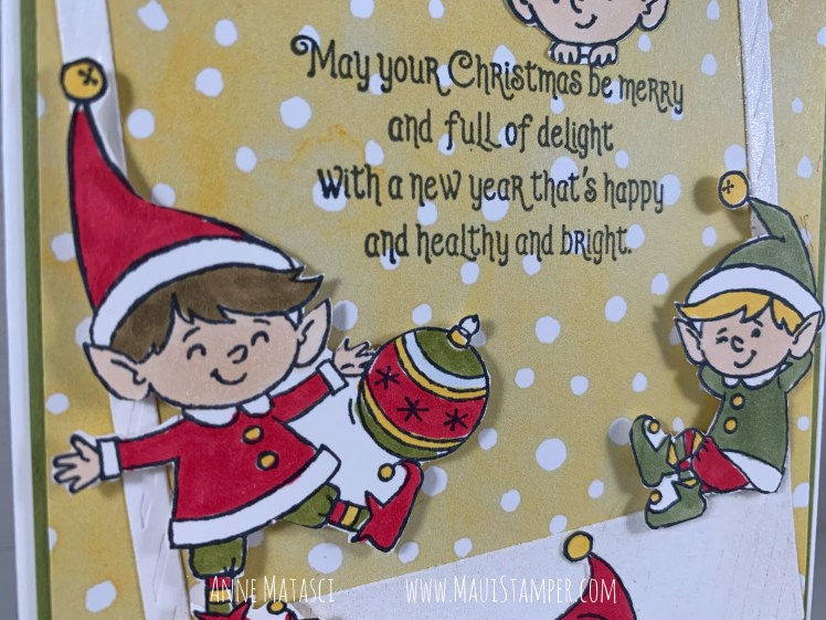 Maui Stamper Stampin Up #Elfie Hand Cut