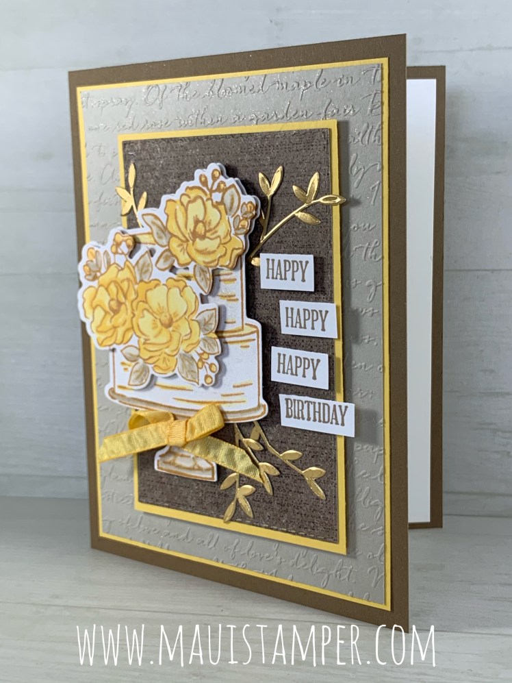 Maui Stamper Stampin' Up! Happy Birthday To You SAB 2020