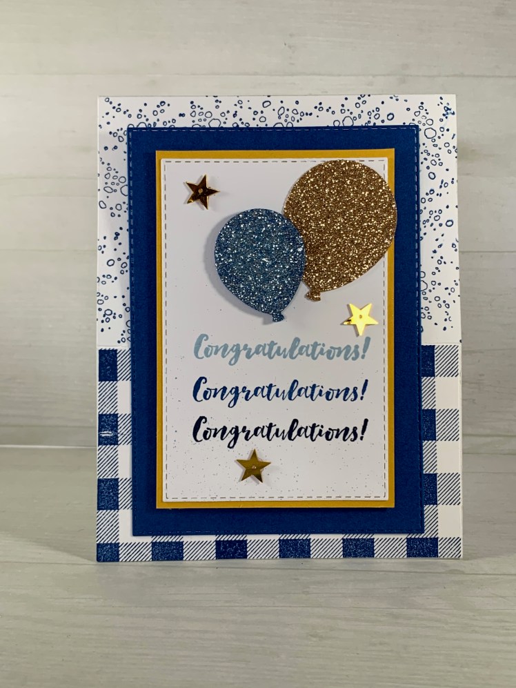 Maui Stamper Stampin Up Congratulations Easel Technique