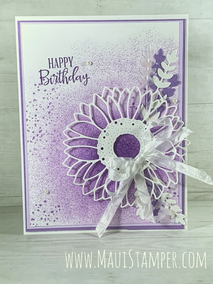 Maui Stamper Stampin Up Celebrate Sunflowers Anything but Yellow
