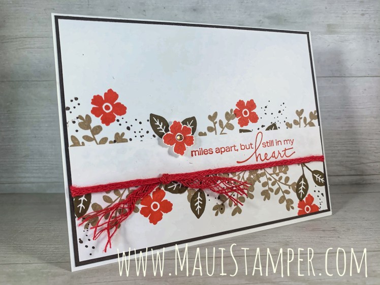 Maui Stamper Stampin Up Lovely You handmade card