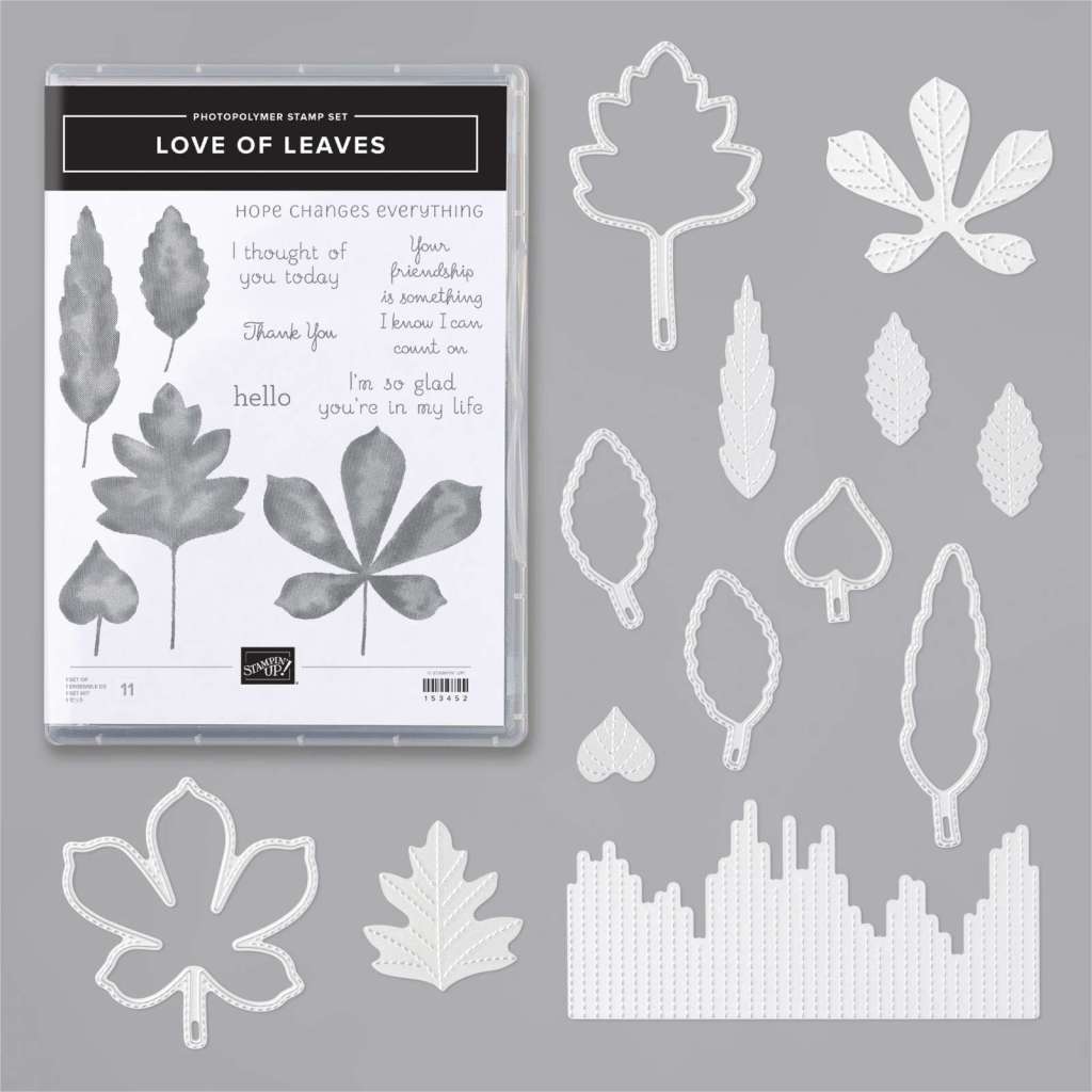 Maui Stamper Stampin Up Love of Leaves bundle