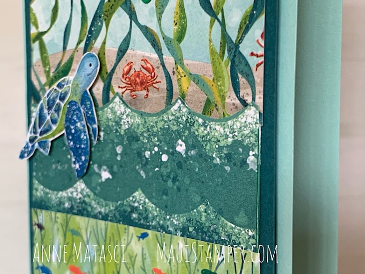 Maui Stamper Stampin Up Whale of a Time Designer Series Paper