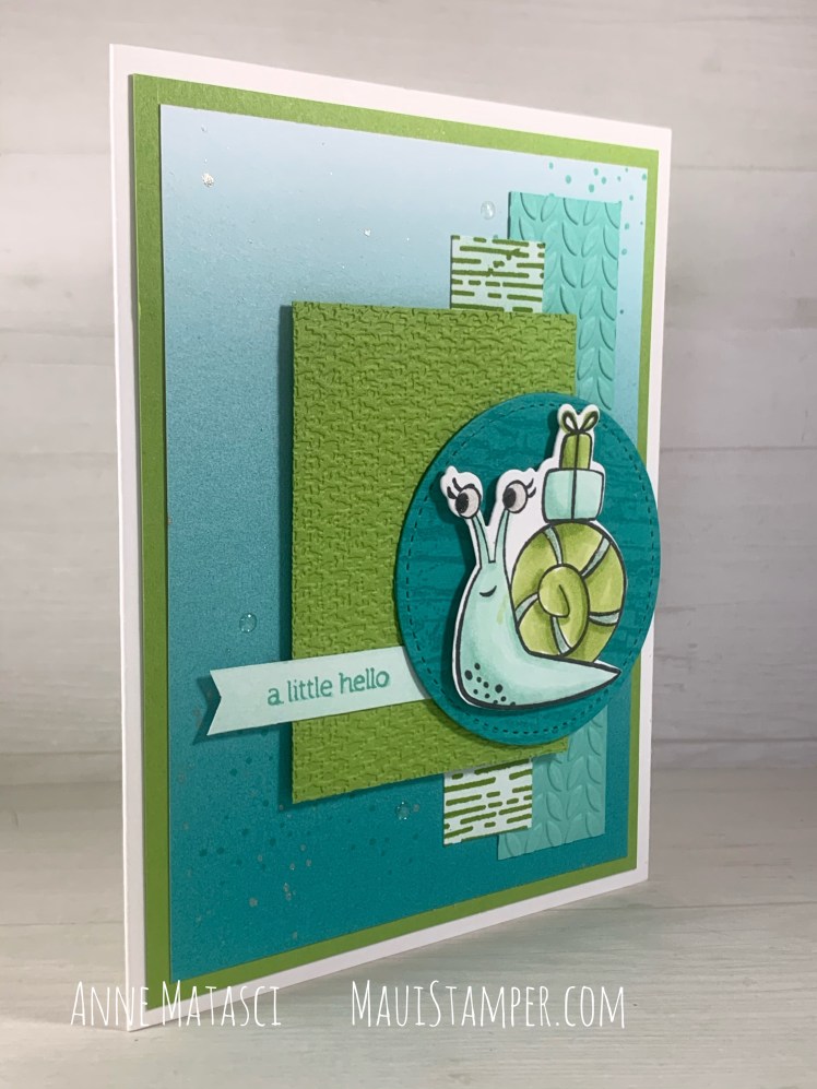 Maui Stamper Stampin Up Snailed It Ombre DSP MojoMonday552