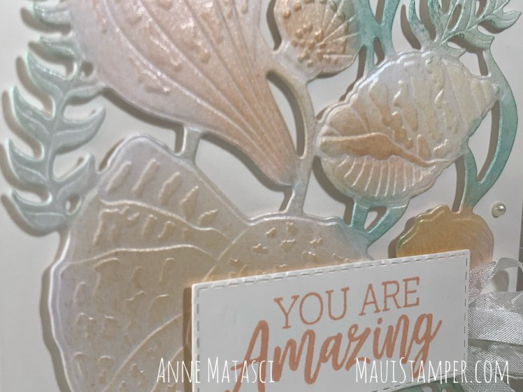 Maui Stamper Stampin Up Friends Are Like Seashells handmade card