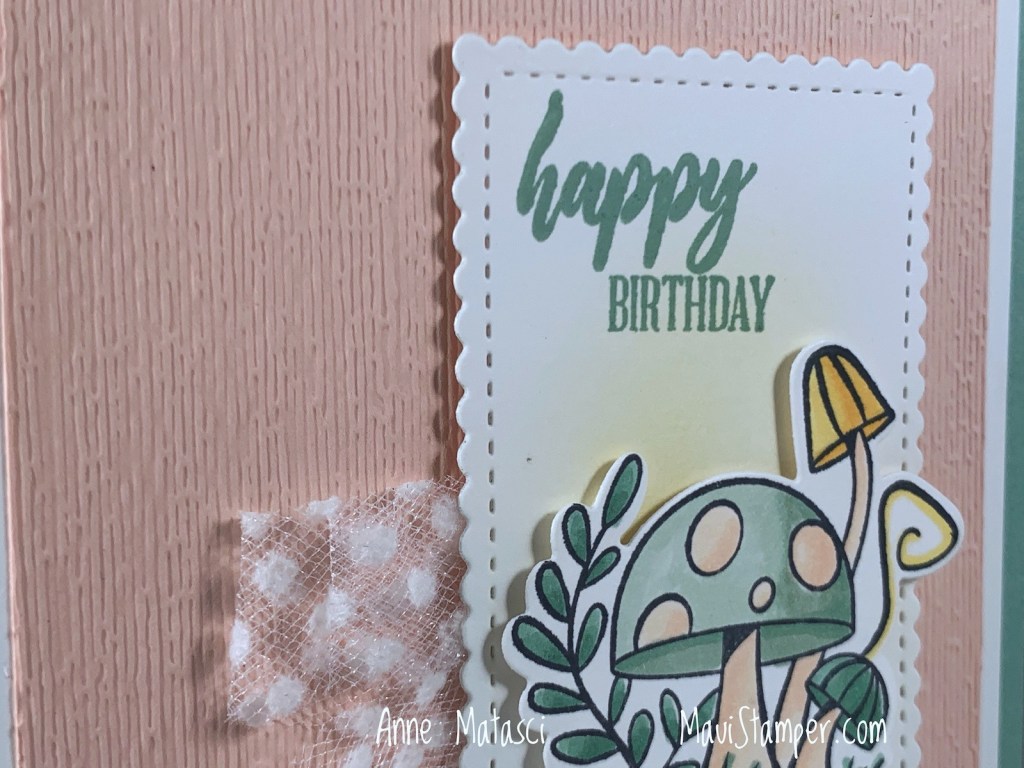 Maui Stamper Stampin Up Snailed It Magical Mushrooms birthday card