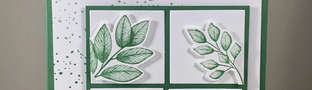 Maui Stamper Stampin Up Forever Fern Monochromatic card