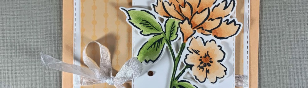 Maui Stamper Stampin Up Hand Penned Petals handmade card