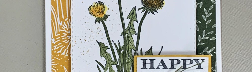 Maui Stamper Stampin Up Dandy Garden DSP Garden Wishes