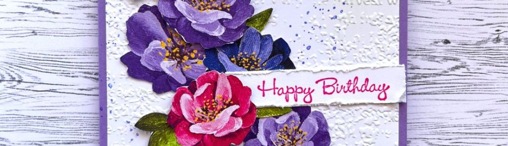 #mauistamper #stampinup #huesofhappiness #diy #handmadecard #fussycut #birthday #timeworntype