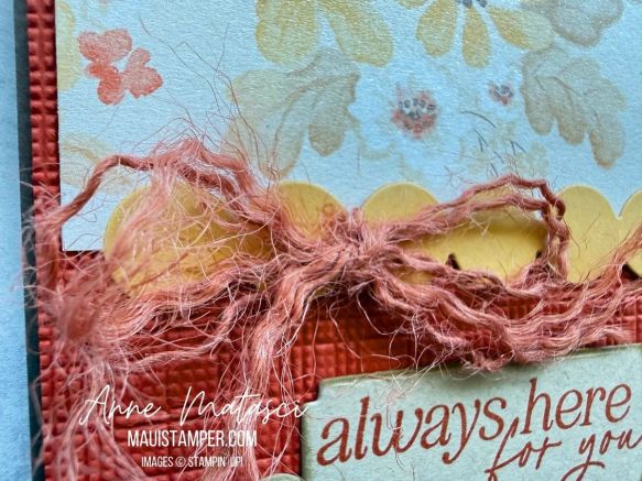 an autumnal greeting card